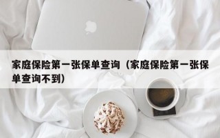 家庭保险第一张保单查询（家庭保险第一张保单查询不到）