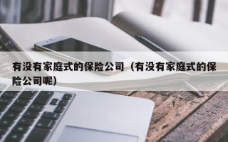 有没有家庭式的保险公司（有没有家庭式的保险公司呢）