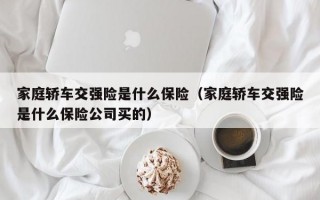 家庭轿车交强险是什么保险（家庭轿车交强险是什么保险公司买的）