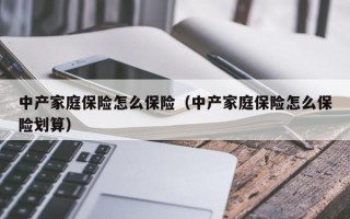 中产家庭保险怎么保险（中产家庭保险怎么保险划算）