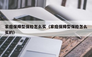 家庭保障型保险怎么买（家庭保障型保险怎么买的）